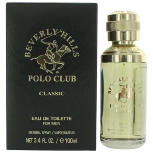 BHPC Classic by Beverly Hills Polo Club 3.4 oz Eau De Toilette Spray for Men