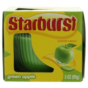 Starburst Scented Candle 3 oz Jar - Green Apple
